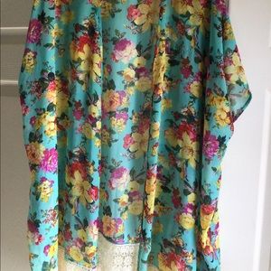 Floral kimono